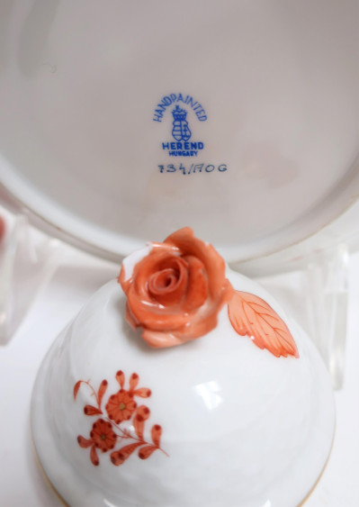 21 pcs. Herend Porcelain Chinese Bouquet