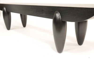 Christian Liagre at Holly Hunt Black Pirogue