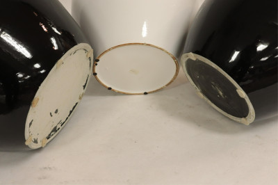 Group of 3 Ceramic Garden Planters