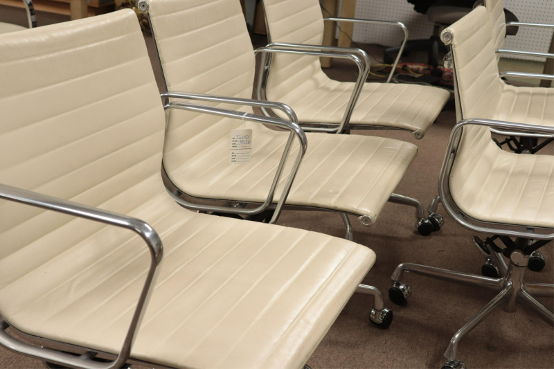 Set of 6 Eames for Herman Miller AG Office Chairs