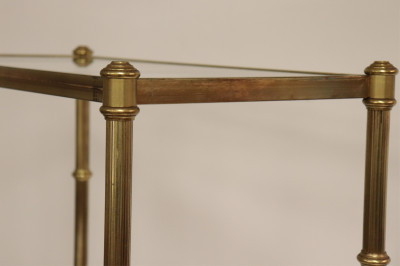 Modern Brass Etagere