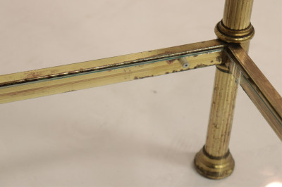 Modern Brass Etagere