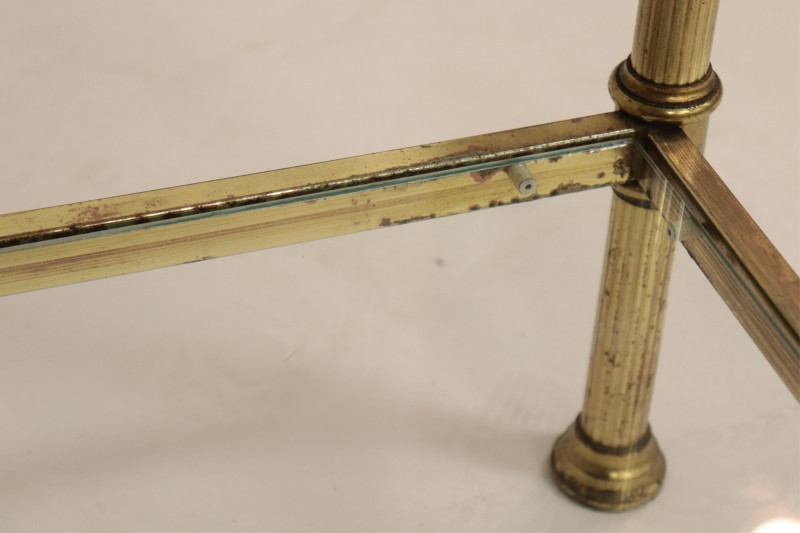 Modern Brass Etagere