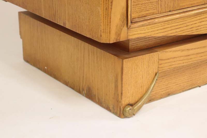 French Art Deco Parquetry Dressing Chest, 1925