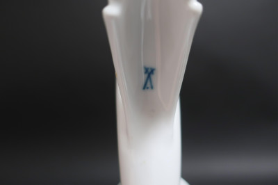 Pair of Art Deco Meissen Centerpieces &amp; Vase