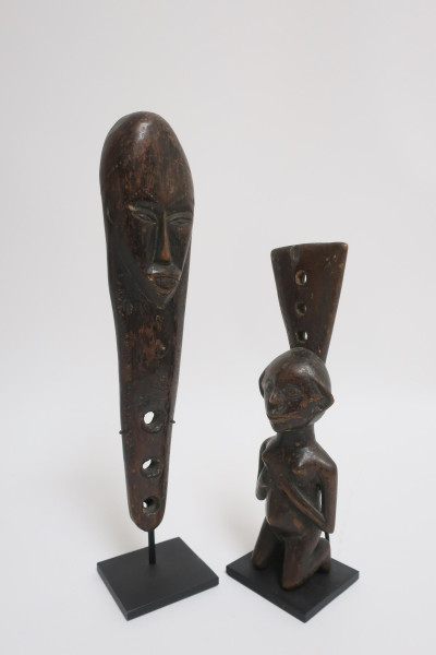 African Carved Wooden Masks &amp; Figure