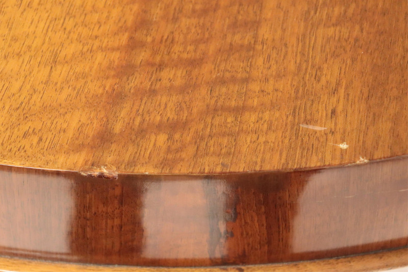 Late Art Deco Figured Walnut Center Table, 1940