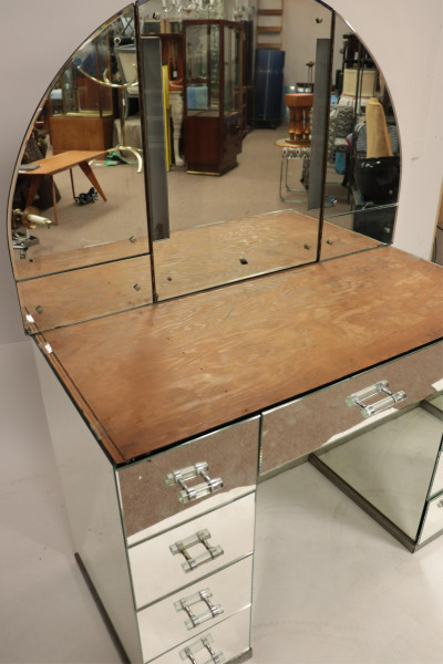 1970&apos;s Mirrored Vanity Chest