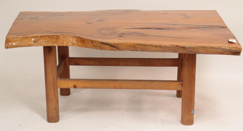 Rustic Pine Live Edge Tavern Table