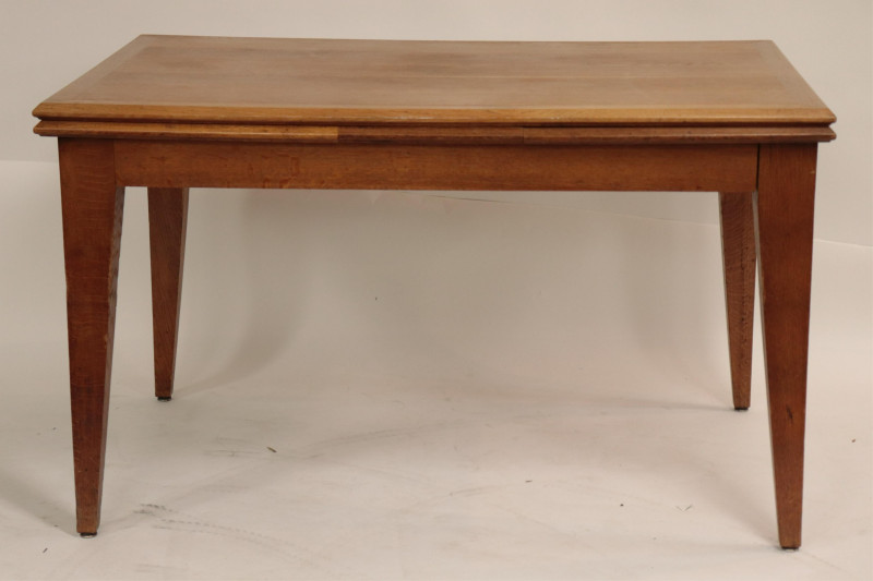 French Mid Century Oak Extension Dining Table