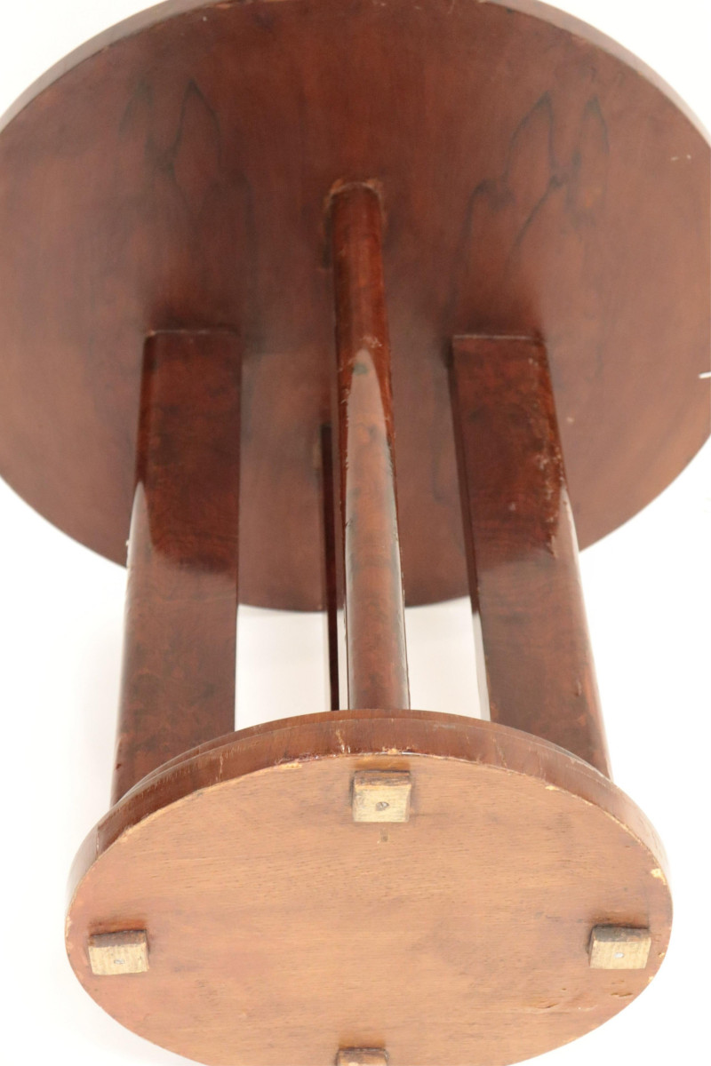 Art Deco Mahogany Side Table, circa 1930