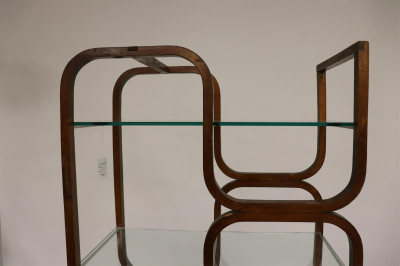 Modern Bent Wood Etagere