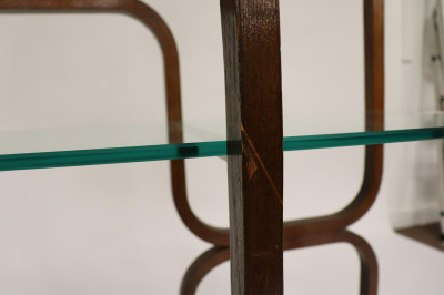 Modern Bent Wood Etagere