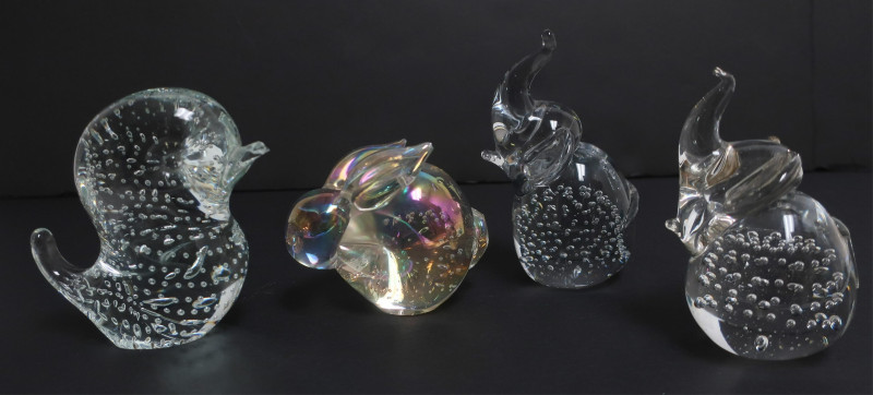 Group of Nature Themed Paperweights