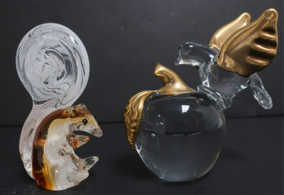 Group of Nature Themed Paperweights