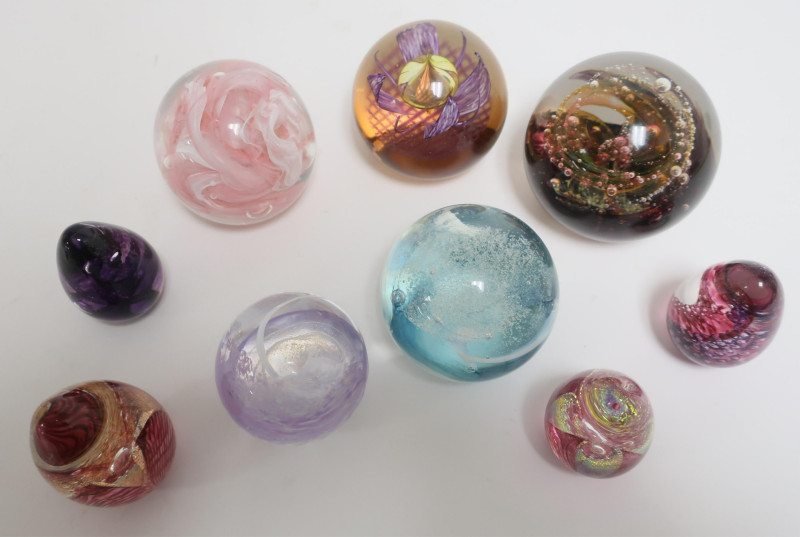Glass Paperweights: Scotland, GED, Addition