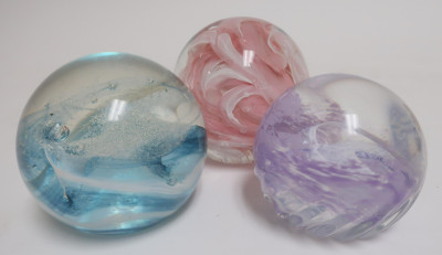 Glass Paperweights: Scotland, GED, Addition