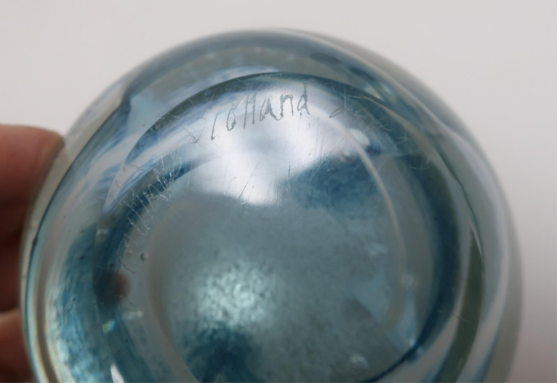 Glass Paperweights: Scotland, GED, Addition