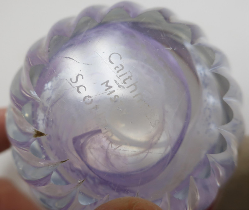 Glass Paperweights: Scotland, GED, Addition