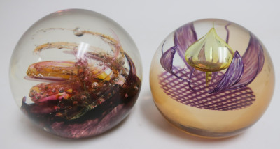 Glass Paperweights: Scotland, GED, Addition
