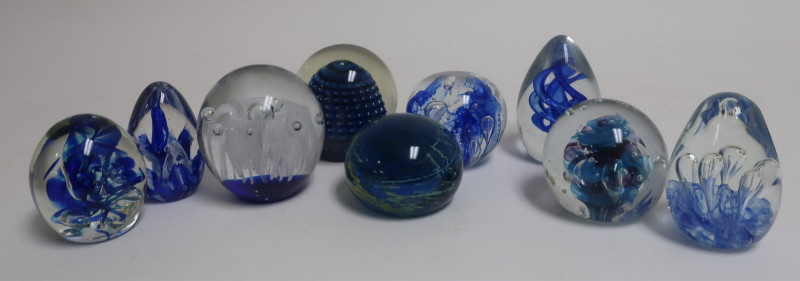 Variety of Glass Paperweights