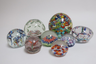 Glass Paperweights: Millefiori and Similar Designs