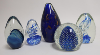 Large Glass Paperweights