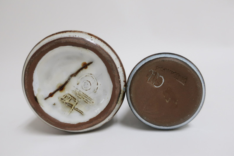 Colette Gueden Ceramic Mask and 2 Ewers