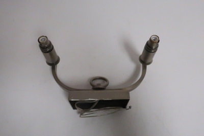Set of 5 French Metal 2-Arm Sconces, 1940&apos;s