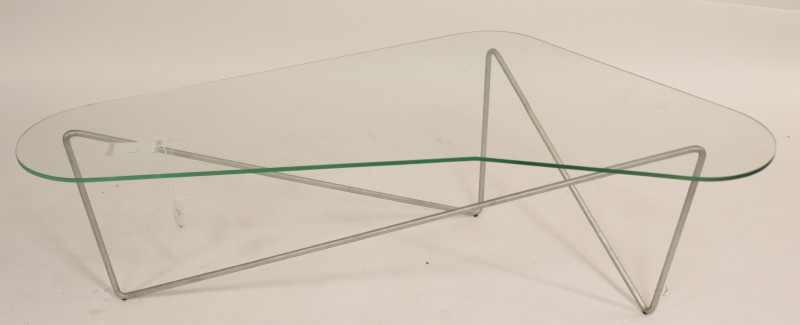 Mid Century Amorphic Metal Coffee Table