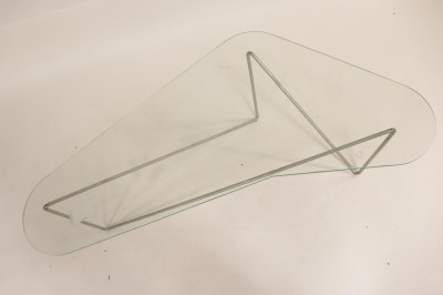 Mid Century Amorphic Metal Coffee Table