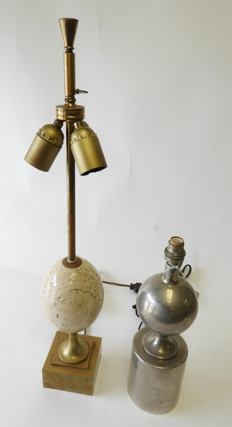 Two Philippe Barbier Lamps
