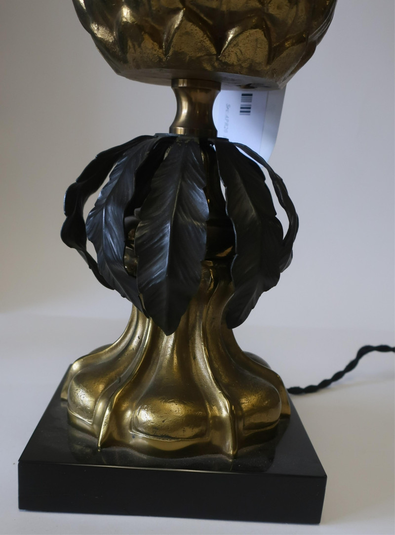 2 Maison Charles Style Metal Lamps