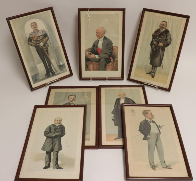 Vanity Fair, Color lithographs, 1877-1901