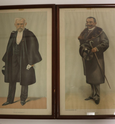 Vanity Fair, Color lithographs, 1877-1901