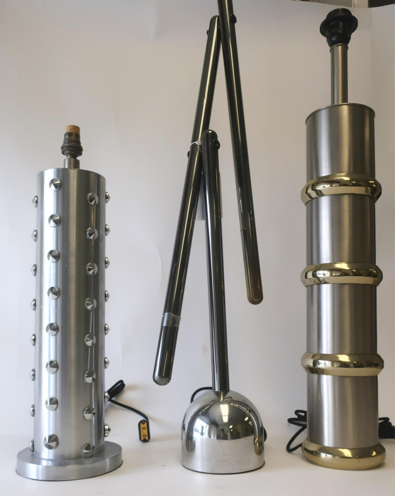 3 Modern Metal Lamps