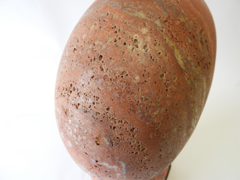 Philippe Barbier Red Marble Lamp