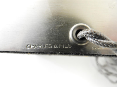 Charles &amp; Fils Steel Artichoke Lamp, circa 1960