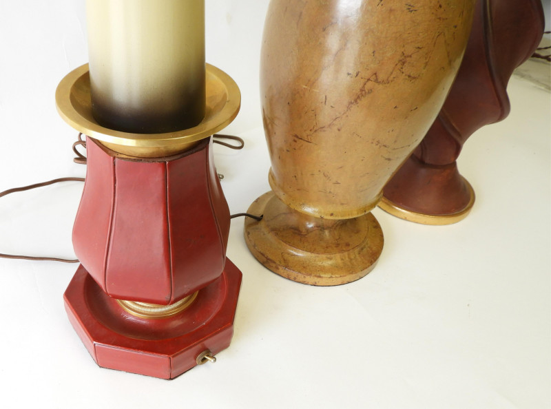 3 Art Deco Baluster Lamps