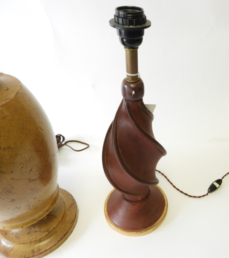 3 Art Deco Baluster Lamps