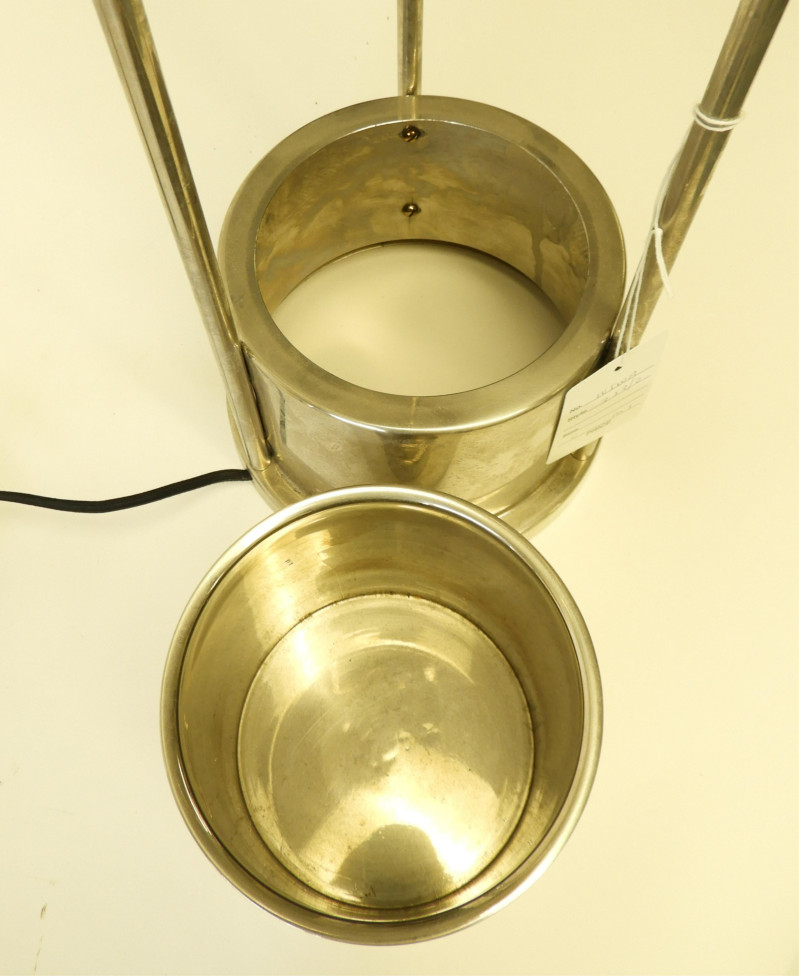 2 Art Deco Chrome Lamp &amp; Painted Desk Lamp