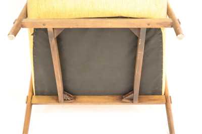 Mid Century Modern Walnut Armchair, circa 1960