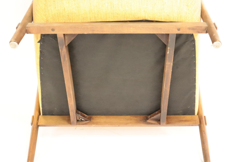 Mid Century Modern Walnut Armchair, circa 1960