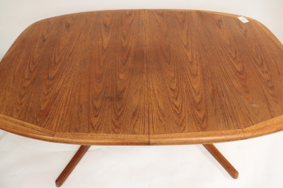 Danish Modern Teak Dining Table &amp; 4 Chairs, c 1960