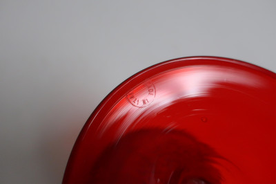 Two Midcentury Italian Glass Vases