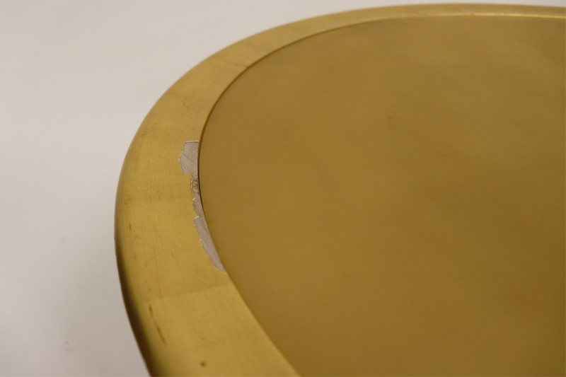 French 1940&apos;s Giltwood &amp; White Painted Side Table