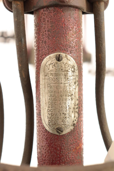 Victor High Wheel Velocipede, c 1885