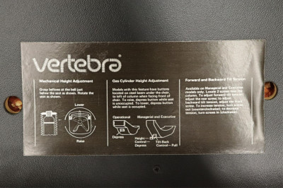 Pr Piretti &amp; Ambasz &quot;Vertebra&quot; Office Chairs