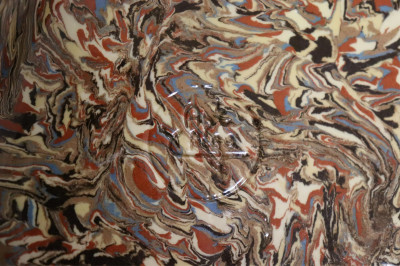 Marbleized Ceramic Partial Dinner Service