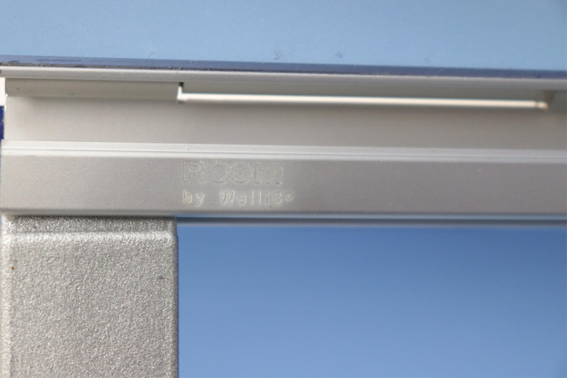Room by Wellis Circular Blue Glass Cabinet